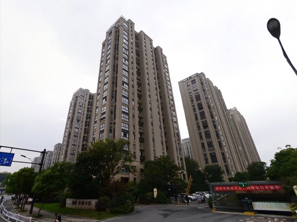 杭州德信北海公園小區護欄、欄桿、百葉窗定制案例