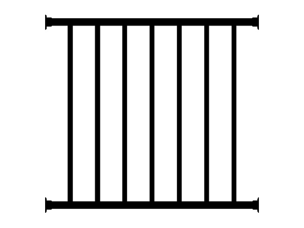 鋁合金護窗欄桿圖片