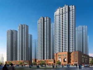 蒙城玖隆國際小區百葉窗、鋅鋼樓梯扶手定制