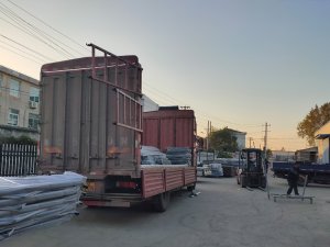 金用護欄2020年11月5日鋅鋼陽臺護欄發貨！