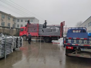 金用護欄2021年1月22日鋅鋼陽臺護欄發貨！