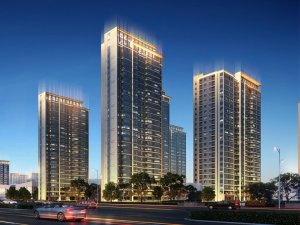 合肥保利和光塵樾小區(qū)百葉窗、樓梯扶手定制