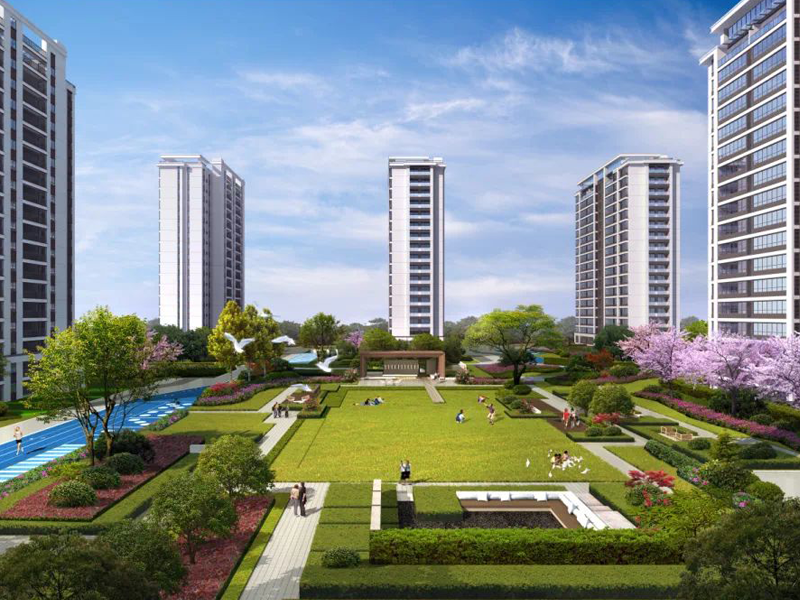 黃山弘元新安郡小區(qū)項目定制連廊防護欄桿產(chǎn)品